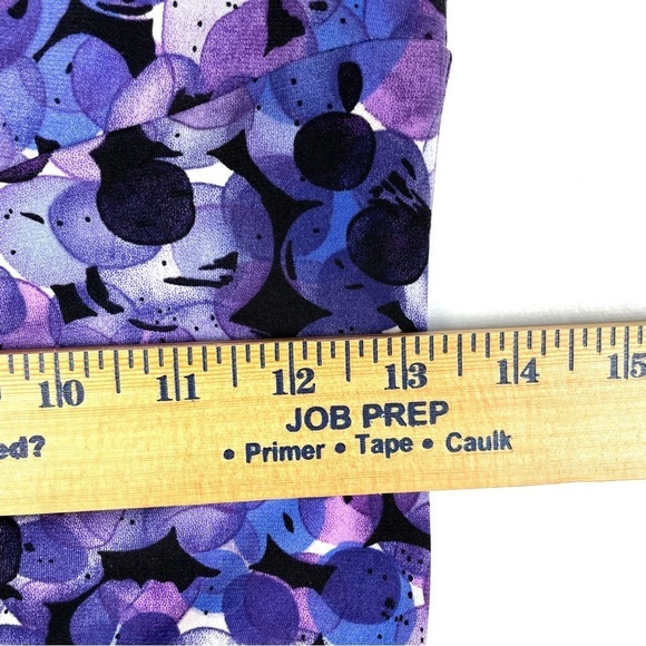 DRESSBARN (6P) Purple Boatneck Dress - Picture 12 of 13